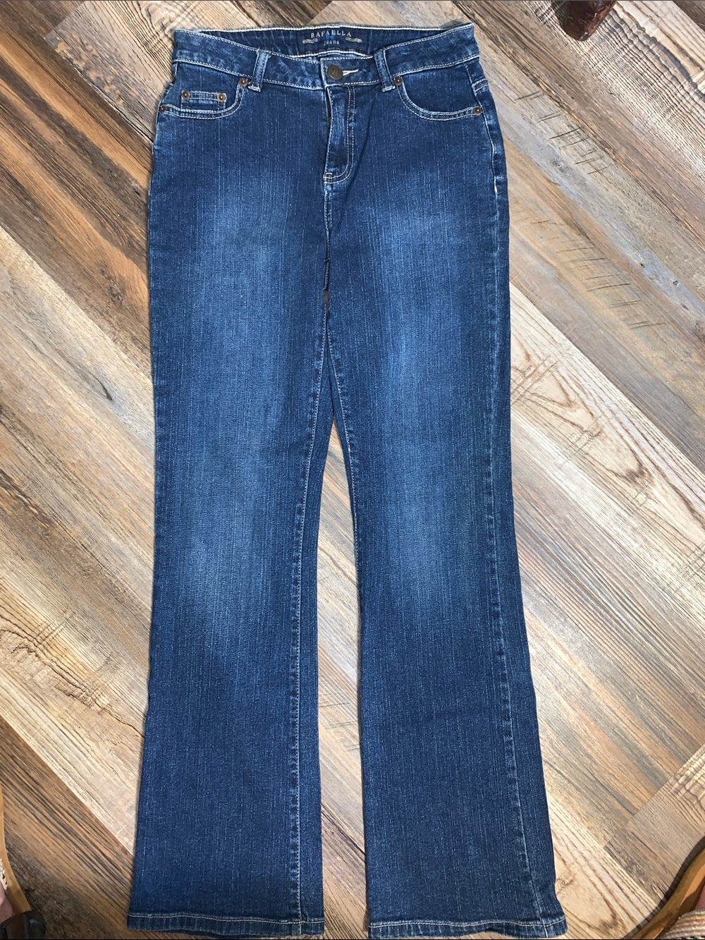Rafaella Dark Blue Flare Jeans